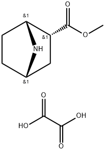 (1R,2R,4S)-rel-Methyl 7-azabicyclo[2.2.1]heptane-2-carboxylate oxalate 结构式