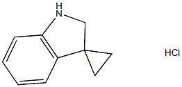 1',2'‐dihydrospiro[cyclopropane‐1,3'‐indole]  hydrochloride 结构式