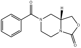 (R)-7-benzoyltetrahydro-1H-oxazolo[3,4-a]pyrazin-3(5H)-one 结构式