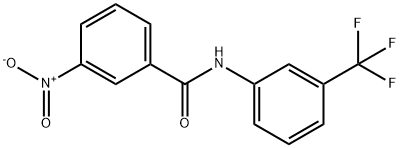 3-nitro-N-[3-(trifluoromethyl)phenyl]benzamide 结构式