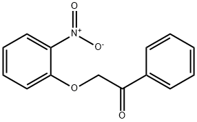 2-(2-nitrophenoxy)-1-phenylethan-1-one 结构式