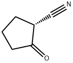 (1R)-2-oxocyclopentane-1-carbonitrile 结构式