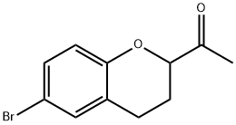 1-(6-bromochroman-2-yl)ethanone 结构式