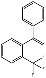 1-(1-Phenylvinyl)-2-(Trifluoromethyl)Benzene 结构式