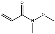 N-甲氧基-N-甲基-丙烯酰胺 结构式