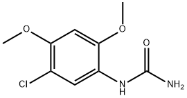 (5-chloro-2,4-dimethoxyphenyl)urea 结构式