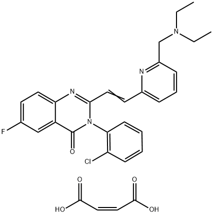 CP-465022 (maleate) 结构式