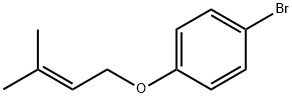 1-bromo-4-[(3-methylbut-2-en-1-yl)oxy]benzene 结构式