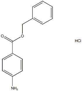 苯甲基 4-氨基苯酸盐盐酸 结构式