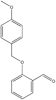 2-[(4-methoxyphenyl)methoxy]benzaldehyde 结构式