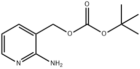 (2-Aminopyridin-3-yl)methyl tert-butyl carbonate 结构式