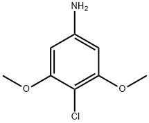 4-氯-3,5-二甲氧基苯胺 结构式
