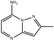 2-methylpyrazolo[1,5-a]pyrimidin-7-amine 结构式