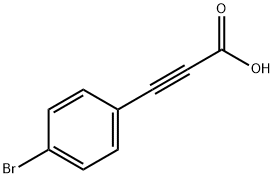 3-(4-溴苯基)丙炔酸 结构式