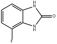 4-氟-1H-苯并[D]咪唑-2(3H)-酮 结构式
