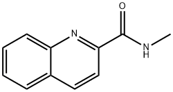 N-methylquinoline-2-carboxamide 结构式