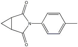 3-(4-methylphenyl)-3-azabicyclo[3.1.0]hexane-2,4-dione 结构式