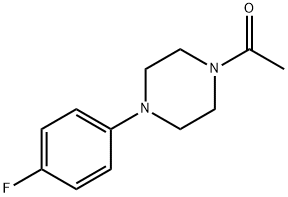 1-[4-(4-fluorophenyl)piperazin-1-yl]ethan-1-one 结构式