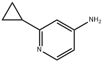 4-氨基-2-乙基吡啶 结构式