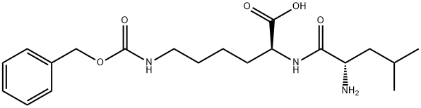 H-亮氨酸赖氨酸(Z)-OH 结构式