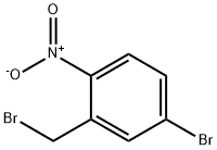 4-溴-2-(溴甲基)-1-硝基苯 结构式