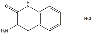 3-amino-1,2,3,4-tetrahydroquinolin-2-one hydrochloride 结构式