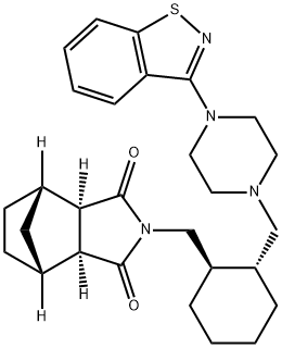 鲁拉西酮 结构式