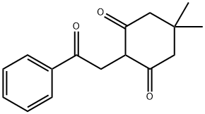 5,5-DIMETHYL-2-PHENACYL-1,3-CYCLOHEXANEDIONE) 结构式