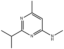 4-Pyrimidinamine,N,6-dimethyl-2-(1-methylethyl)-(9CI) 结构式