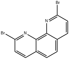 2,9-二溴-1,10-菲罗啉 结构式