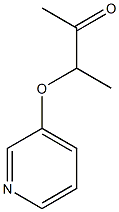 2-Butanone,3-(3-pyridinyloxy)-(9CI)