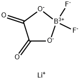 二氟草酸硼酸锂 结构式