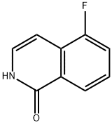 5-氟-2H-异喹啉-1-酮 结构式