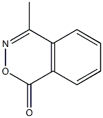 4-methyl-1H-2,3-benzoxazin-1-one 结构式