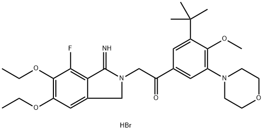 阿托帕沙溴酸 结构式