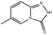 6-甲基-[1,2,4]三唑并[4,3-A]吡啶-3-酚 结构式