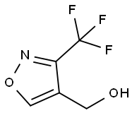 (3-(三氟甲基)异噁唑-4-基)甲醇 结构式