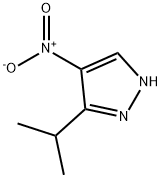 3(5)-Isopropyl-4-nitro-1h-pyrazole 结构式