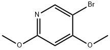 5-溴-2,4-二甲氧基吡啶 结构式