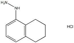 (5,6,7,8-四氢萘-1-基)肼盐酸 结构式