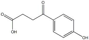 4-(4-羟基苯基)-4-氧代丁酸 结构式