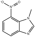 1-METHYL-7-NITRO-1H-BENZO[D]IMIDAZOLE 结构式