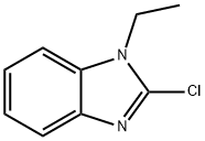 2-氯-1-乙基-1H-苯并[D]咪唑 结构式