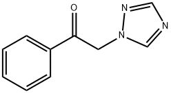 1-苯基-2-(1H-1,2,4-三唑-1-基)乙烷-1-酮 结构式