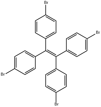 四-(4-溴苯)乙烯 结构式