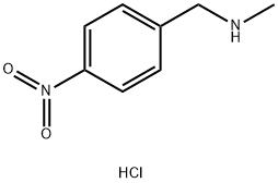 N-甲基-4-硝基苄胺 结构式