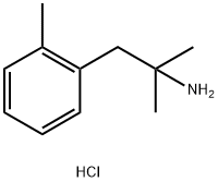 Benzeneethanamine, a,a,2-trimethyl-, hydrochloride (1:1) 结构式