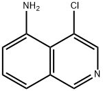 4-氯异喹啉-5-胺 结构式