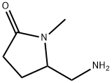 5-氨甲基-1-甲基-2-吡咯烷酮 结构式