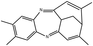 5,6,12,17-tetramethyl-2,9-diazatetracyclo[11.2.2.0~3,8~.0~10,15~]heptadeca-1,3(8),4,6,9,11,16-heptaene 结构式